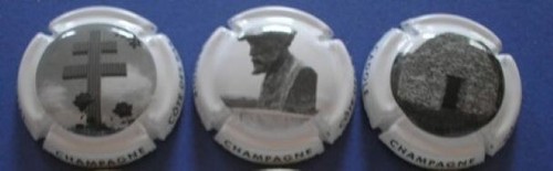 Lot capsules de champagne - de,
